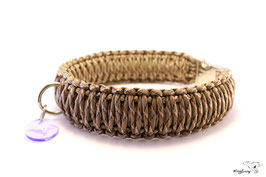 Paracord Survival Halsband, Desert Camo "Triple"