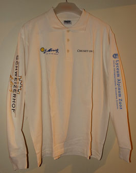 Cricket on Ice long sleeved cream cricket shirt