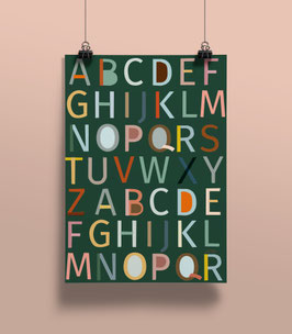 Geschenkpapier ABC | 50 x 70 cm