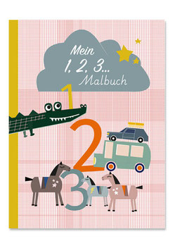 Mein 1,2,3… Malbuch