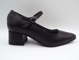 5881MY CUIR REPTILE NOIR