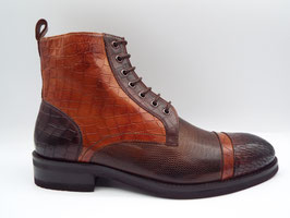 MELVIN HAMILTON PATRICK28 CUIR CROCO BROWN