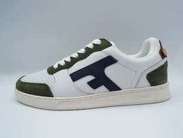 FAGUO F20CG3203 CUIR/SUEDE WHITE MULTI