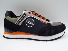 COLMAR TRAVIS 090 SUEDE NYLON BLACK ORANGE