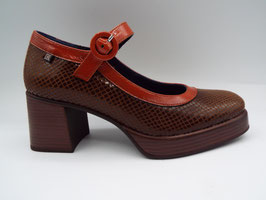 D9154 CUIR MULTI ORANGE