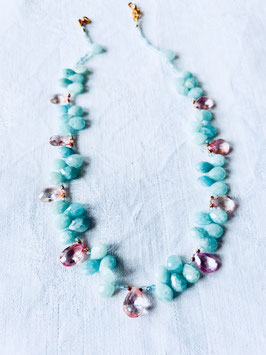 Collier & Ketten in zarten Steinen
