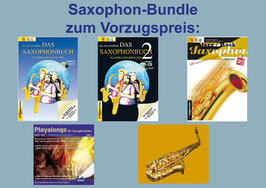 Saxophon-Bundle zum Vorzugspreis inkl. gratis  CD (Playalongs für Saxophon)