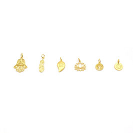 Gold Vermeil Amulets & Charms