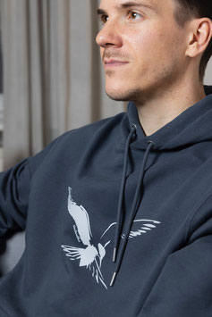 UNISEX HOODIE IN PINK MIT SEEMANN&GOLDFISCHEN