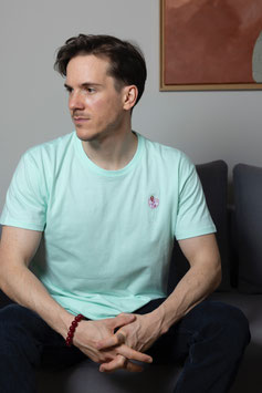 UNISEXSHIRT MIT GESTICKTEN LILLETGLAS