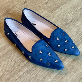 SÍ Ballerinas Dunkelblau Größe 42