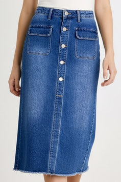 MIDI-Jeansrock Größe S