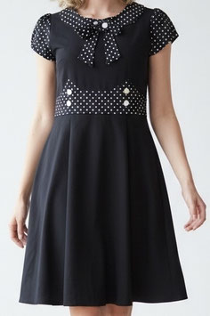 HELL BUNNY Vixen 50s Rockabilly Kleid Größe M