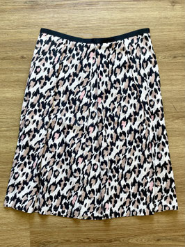 OUI Leinenrock Animalprint Größe 42