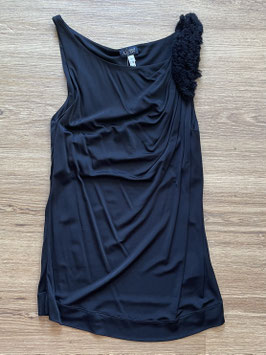 ARMANI Top mit Zottel-Detail Größe S (IT40)