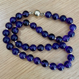 AMETHYST Perlenkette Echtschmuck