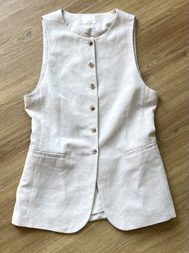 H&M Leinenweste Größe 38