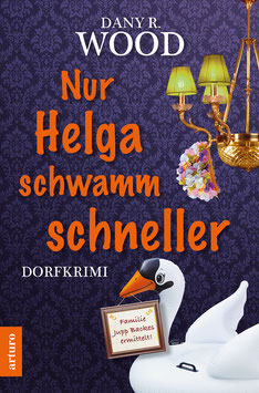Taschenbuch: Nur Helga schwamm schneller  (1. Auflage, April 2021), 336 Seiten.