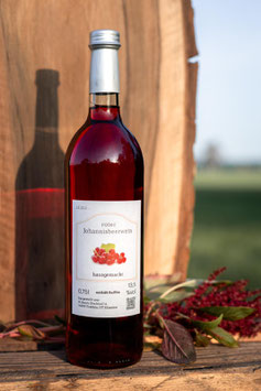 Roter Johannisbeerwein