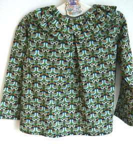 Blouse 4 ans Libery Strawberry feast