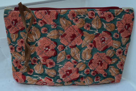 Trousse moyenne matelassé indien automne