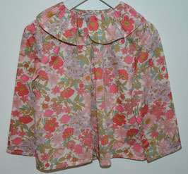 Blouse 5 ans liberty Clarabell rose
