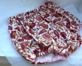 Bloomer 18 mois double gaze indienne rose