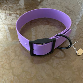 "2" Halsband aus Biothane in Lila