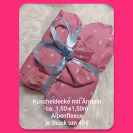Kuscheldecke mit Ärmel