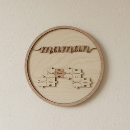 Puzzle "Maman"