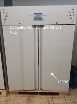 Doppeltür Kühlschrank GN2/1