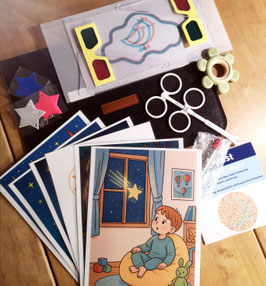 Sehgeschichte "Die Sternenrettung", ein Screeningpaket für visuelle Funktionen