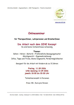 Onlineseminar zum SINE Konzept