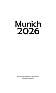 Kalender 2026: Munich