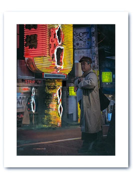 Photo Art Print: Shibuya Detective