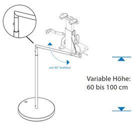 SIESTA Varia mit Tablet-PC-Halter, Art. 12001
