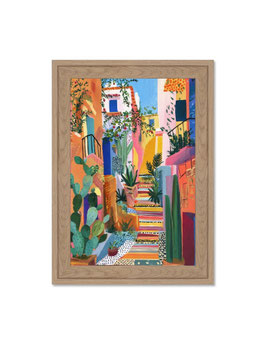 rue coloré 20x30 26078