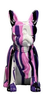 Mini chien a lunette 5 ( rose et violet ... )