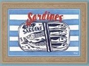 boite sardine bleu 25177 20x30cm