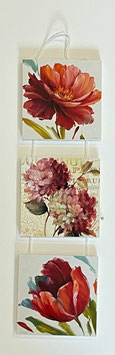 Trio fleurs avec hortensia