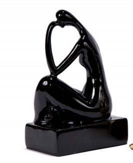 Statuette femme noire 15cm