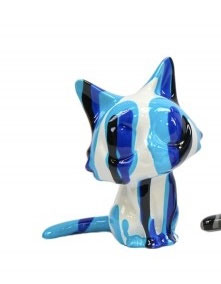 Mini chat polisson 1 ( bleu ... )