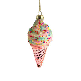 Boule de Noel glace