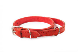 Collar with handle - Red and Red