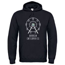 Hoodie "Broken Enterprise" (schwarz)