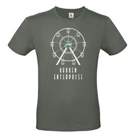 T-Shirt "Broken Enterprise" (Herz, anthrazit)