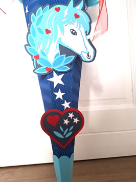 Schultüte Pferd Einhorn