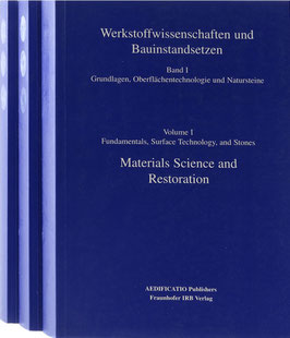 Werkstoffwissenschaften und Bauinstandsetzen - Berichtsband vom Vierten Internationalen Kolloquium