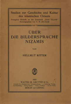 Ritter, Hellmut - Über die Bildersprache Nizamis