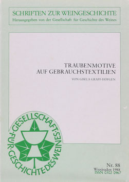Graff-Höfgen, Gisela - Traubenmotive auf Gebrauchstextilien